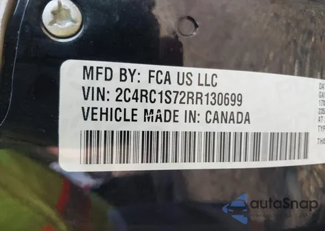 2024 Chrysler Pacifica Hybrid Select from USA, damaged, VIN 2C4RC1S72RR130699